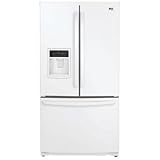 LG 24.7 CF FRENCH DOOR REF WHITE