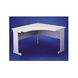 Modular Corner Worktable, Gray, 48w x 24d x 29 3/4h (MXNWCR4824TGG) Category: Wood Desks