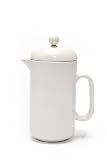 Pura White Ceramic Cafetiere 8 cup