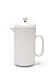Pura White Ceramic Cafetiere 8 cup