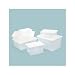 Rubbermaid-White Lid Roughtote Clear Storage Boxes 7 Gallons Size (RHP2221WHI) Category: Miscellaneous Storage Items