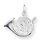Sterling Silver French Horn Charm