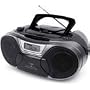 JWIN Portable AM/FM MP3/CD Cassette Recorder Stereo Radio Model JXCD483D