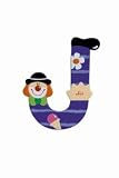Clown letter J