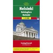 Helsinki: City Map 1:20000: Stra�enverzeichnis, Innenstadtplan, �bersichtsplan