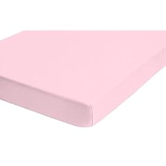 Biberna 77155/111/040 Jersey-Stretch Spannbetttuch / 90 x 190 cm - 100 x 200 cm / Farbe: rose