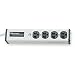 Wiremold Medical/Dental Grade Multiple Portable Socket Outlet Center ULM4-6 - Power distribution strip ( external ) - 4 output connector(s)