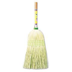 UNISAN Parlor Broom, Corn Fiber Bristles, 42 Inch Wood Handle, Natural (926C)