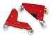 Industrial Grade 2TUR9 Corner Dolly, Cabinet, 880 Lb, PK 4