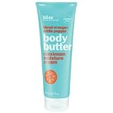 Bliss Blood Orange+White Pepper Body Butter Maximum Moisture Cream 6.7 oz