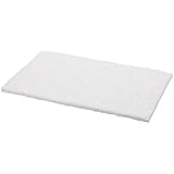 Scotch-Brite(TM) Light Cleansing Pad 7445, Aluminum Silicate, 9" Length x 6" Width, White  (Pack of 20)