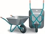 Mefro 11140 Schubkarre Bully 140 Liter mit doppeltem Boden