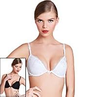 2 Pack Limited Collection Floral Embroidered Plunge A-DD Bras