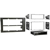 Audi A4 02 - 08 SDIN - DDIN kit (Matte Black) 