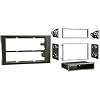 Audi A4 02 - 08 SDIN - DDIN kit (Matte Black)