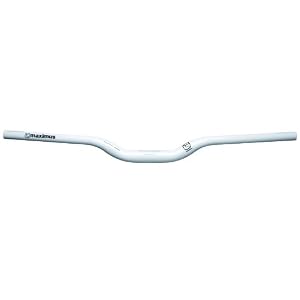 Gravity Maximus ATB 31.8 40mm Rise 710mm Wide Bar White