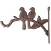 Cast Iron Bird Design Hanging Basket Hook