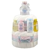 Johnson & Johnson 2 Tier Diaper Cake