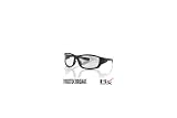 Bobster Gradient Oversized Sunglasses,Black Frame/Photochromic Lens,one size