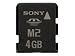Sony MS Micro 4GB Memory Stick And USB Adaptor