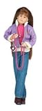 Only Hearts Club: Olivia Hope Heart to Heart Doll with Purple Heart Charm Necklace