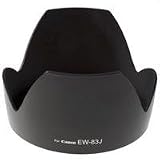 Adorama Dedicated Lens Hood for Canon EF-S 17-55mm f/2.8 IS USM Lens (EW-83J)