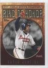 2008 Topps Update Ring of Honor World Series Champions #DJ - David Justice