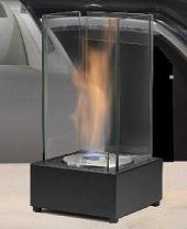 Eco-Feu Tabletop Fireplace - Cartier - Matte Black