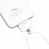 COSMOS White Silicone Neck Strap band lanyard for iPhone 2 3g 3Gs 4 iPod Na ....