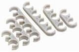  : Spark Plug Wire Separator Gray 8mm Incl. Two 2-Wire Separators/Two 3-Wire Separators/Two 4-Wire Separators