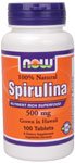 Spirulina by NOW Foods - Natural Foods (500 mg - 100 Tablets)