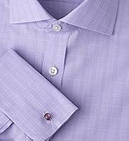 2"Shorter Sartorial Pure Cotton Prince of Wales Checked Shirt