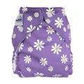 FuzziBunz Cloth Pocket Diaper LAVENDER DAISY - Small