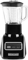 KitchenAid 5-Speed Blender with 48-Ounce Glass and 24-Ounce Accessory Jar, Onyx Black