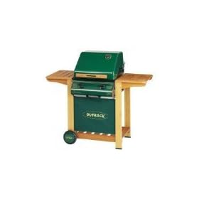 Outback Trooper 2-Burner Hooded Barbecue with Cover