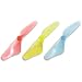 Red, Yellow, & Blue Replacement Tail Props for Mini Infrared RC Helicopter (1 of each, 3 total)