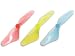 Red, Yellow, & Blue Replacement Tail Props for Mini Infrared RC Helicopter (1 of each, 3 total)