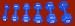 PVC Coated Hex Dumbell - 20lb
