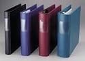 Angle-D-Ring Binder with Label Holder, 1-1/2" Capacity, 11"x8-1/2", Teal SAM17658