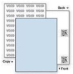 Security / Medical Paper, (500 Sheets; 8.5 X 11 Inches; Blue; Item # 04541)