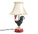 ROOSTER country KITCHEN table LAMP chicken farm ART NEW