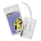 Self Sealing Glossy Laminating Pouches with Loops for Luggage Tags, 12.8 mil., 5/Pack (MMMLS8535G)