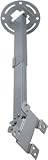 Peerless PARAMOUNT LCD Ceiling Mount PC930B-S - Mounting kit ( extension column, ceiling plate, tilt bracket, mounting adapter ) for flat panel ( Tilt & Swivel ) - cold-rolled steel - silver - screen size: 15 - 24 - mounting interface: 100 x 100 mm, 75 x 75 mm