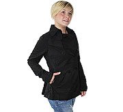 Bench Damen Kurz-Trenchcoat SIMONE TRENCH, black, L, BLKA1235, BK001