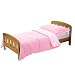 Clair-De-Lune - duvet cover and pillowcase set Pink / Light Pink fits Cotbed/Starter Bed