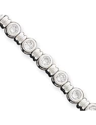 Sterling Silver CZ Bracelet