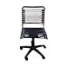 Office Products : Bungee Chair - Ergonomic Office Chair (Black) (32" - 35"H(top of chair) x 18"W x 17"D)