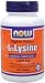 vitamin b12 - L-Lysine 100 Tabs 1000 mg ( essential amino acid, essential component of all proteins, calcium, collagen. Promotes growth, tissue, production of antibodies, cold sores, or fever blisters, lysine are fatique, loss of energy, inability to concentrate, irritability, hair loss, and anemia ) By NOW Foods