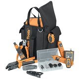Ultimate Data Voice and Video Network Technician Tool Kit with Bag