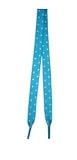 Foot Galaxy 45" Blue with White Dot Printed Shoe Laces